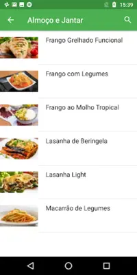 Receitas Fitness Faceis android App screenshot 3