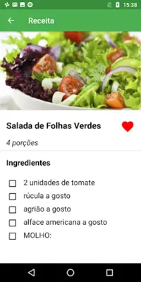 Receitas Fitness Faceis android App screenshot 4