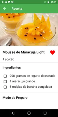 Receitas Fitness Faceis android App screenshot 5